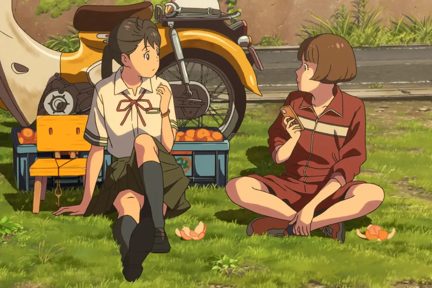 Animefilm «Suzume».
