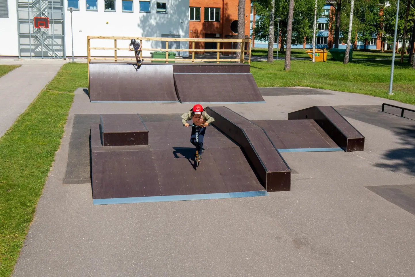 Paikuse skatepark valmis samasse kohta, kus oli varemgi rulapark.