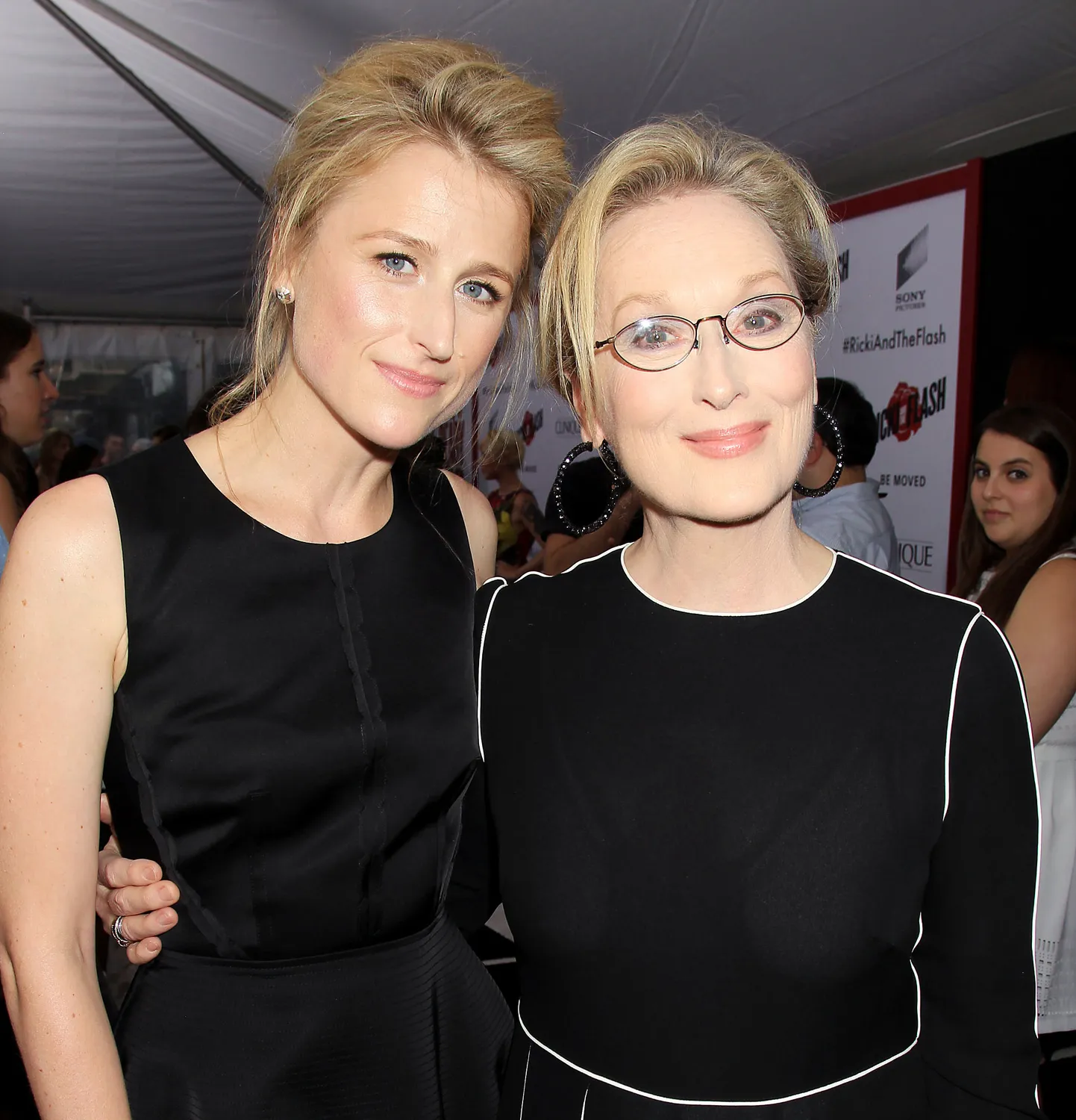 Näitlejanna Meryl Streep koos oma vanima tütre Mamie Gummeriga.