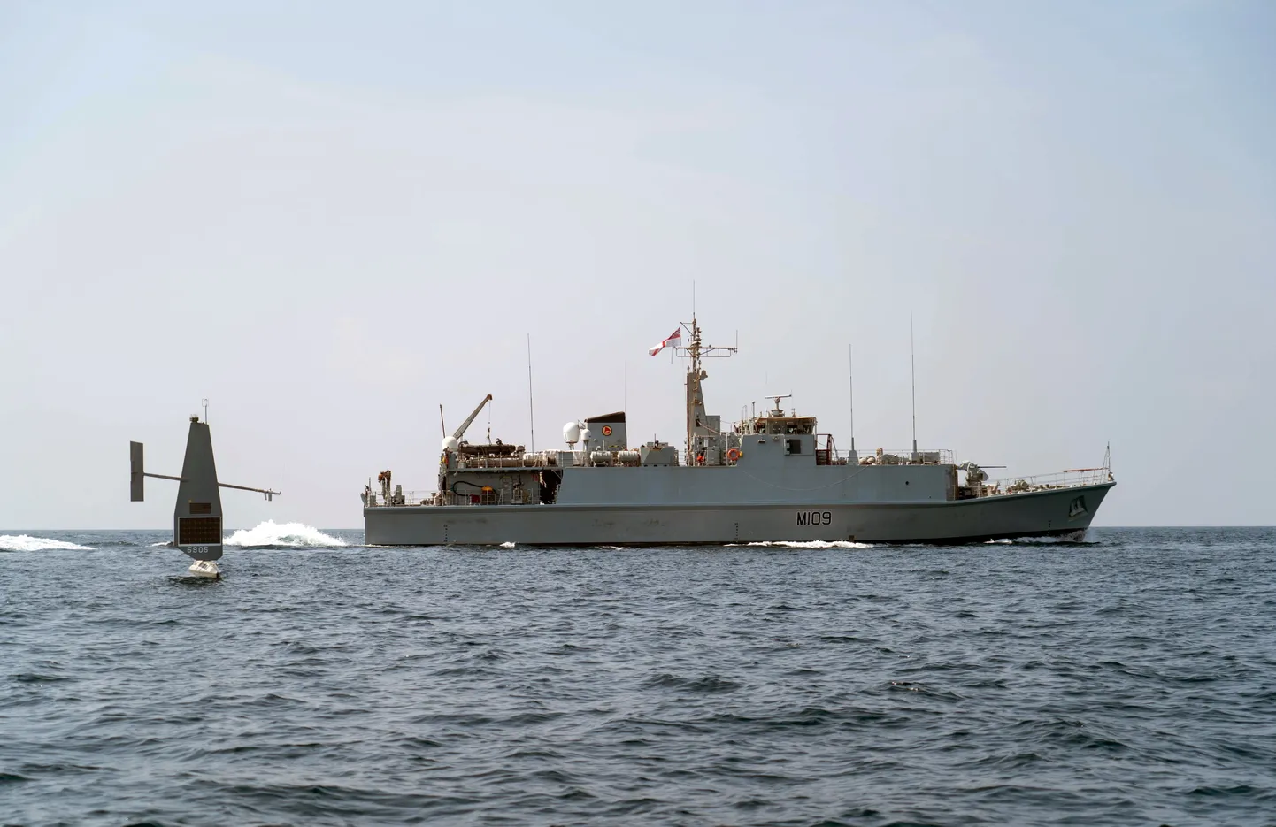Briti kuningliku mereväe Sandown-klassi miinitõrjuja HMS Bangor.