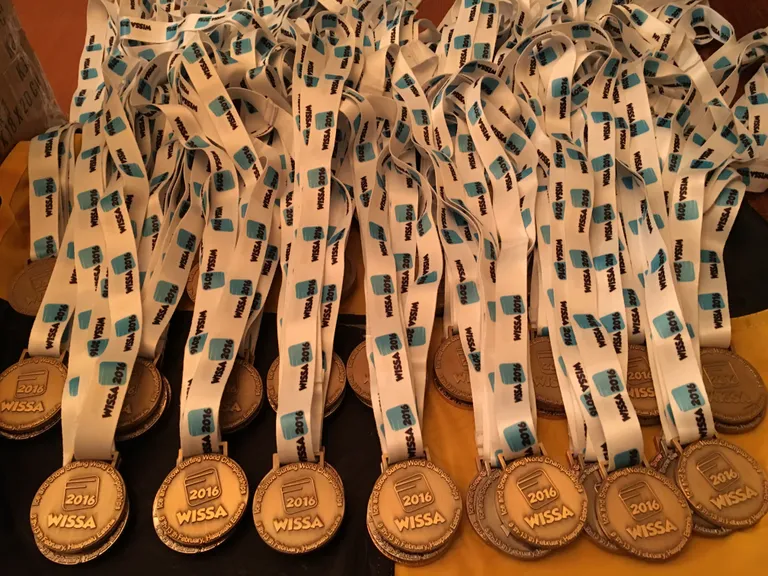 WISSA 2016 medalid - foto