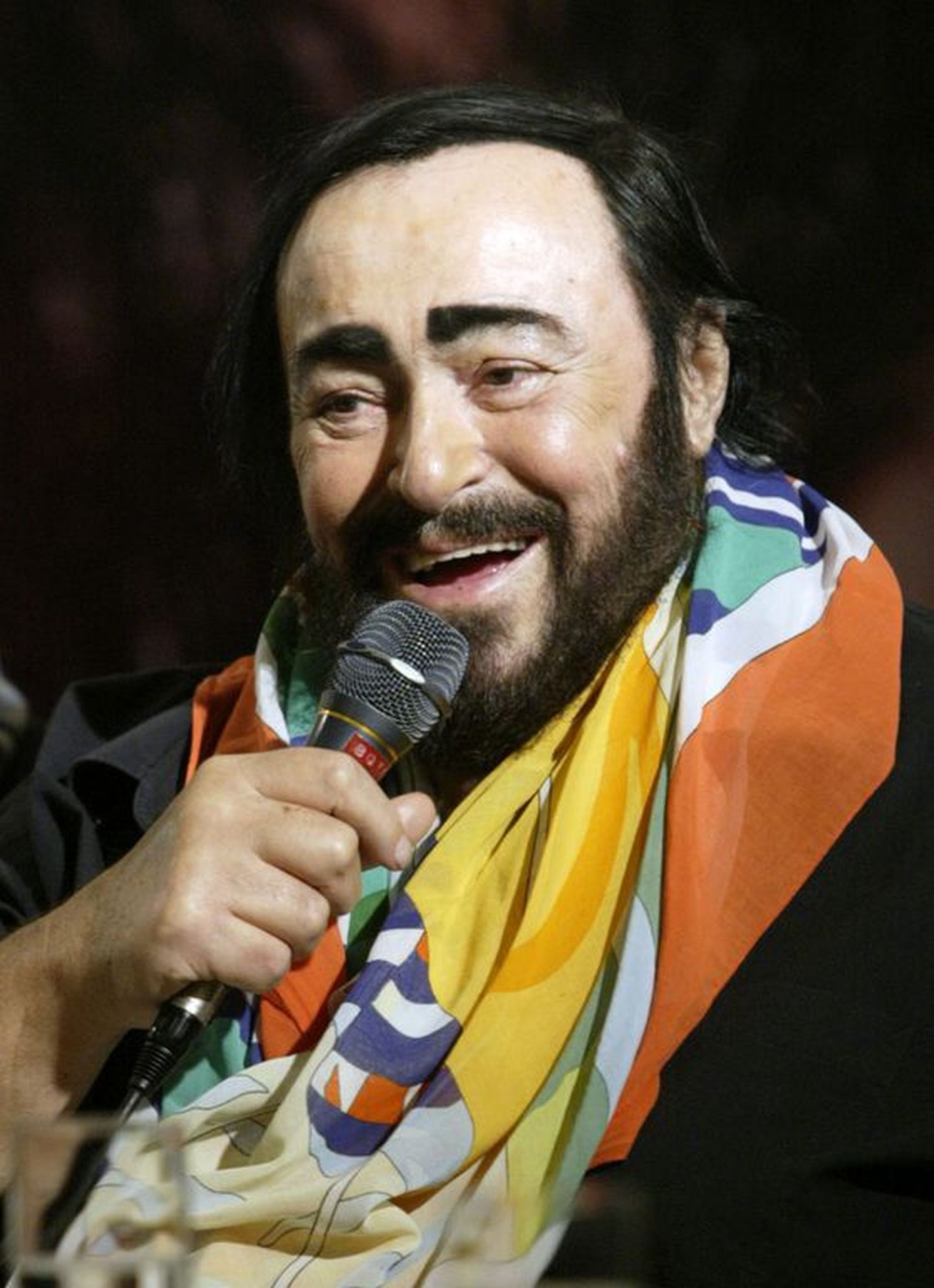 Maailmakuulus tenor Luciano Pavarotti