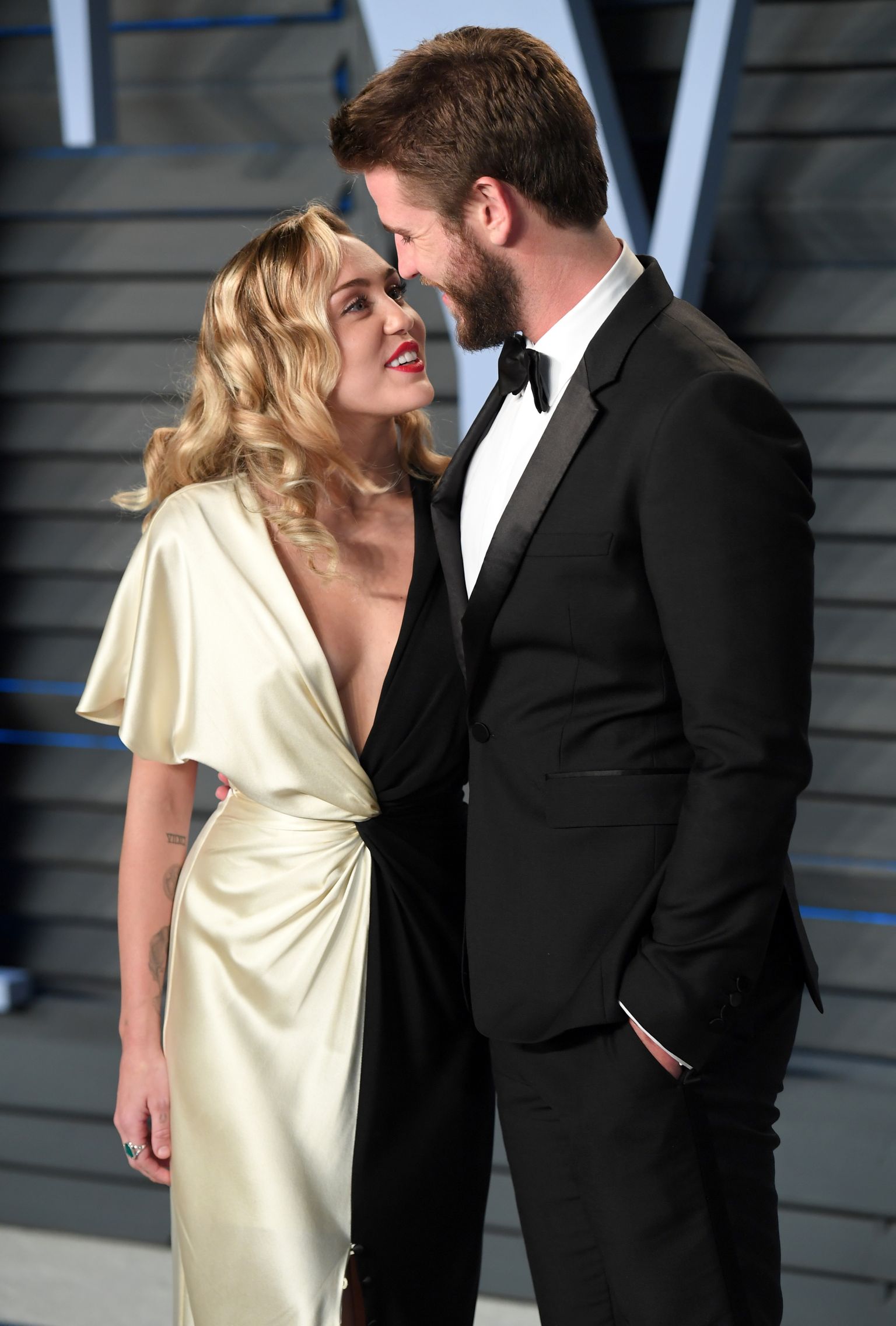 Miley Cyrus ja Liam Hemsworth.