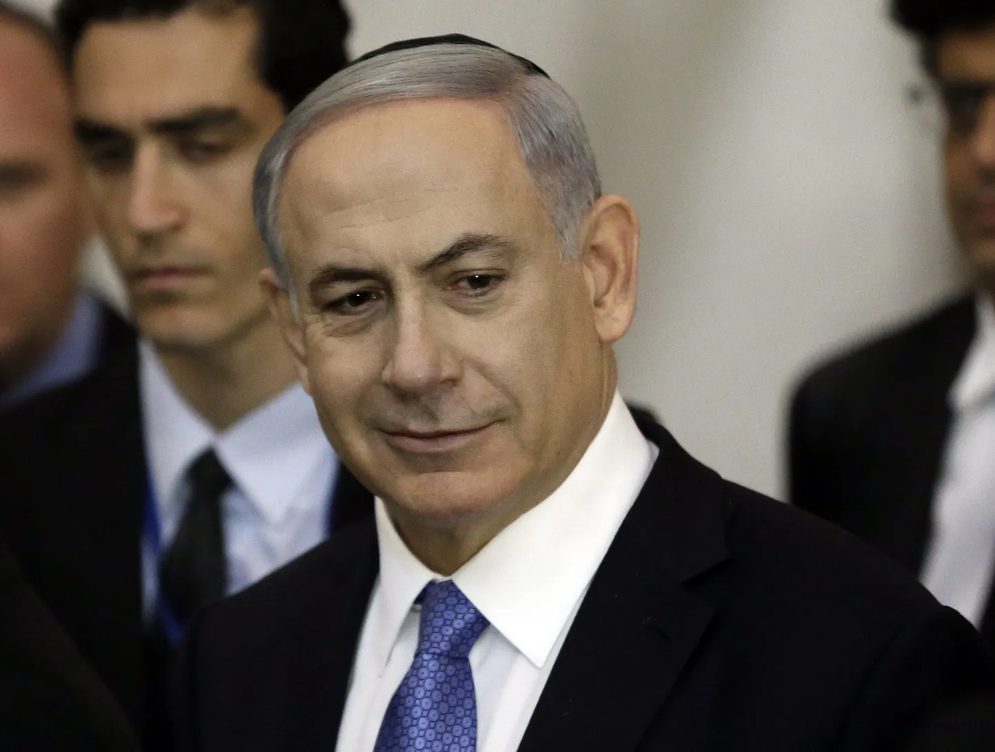 Benjamin Netanyahu.