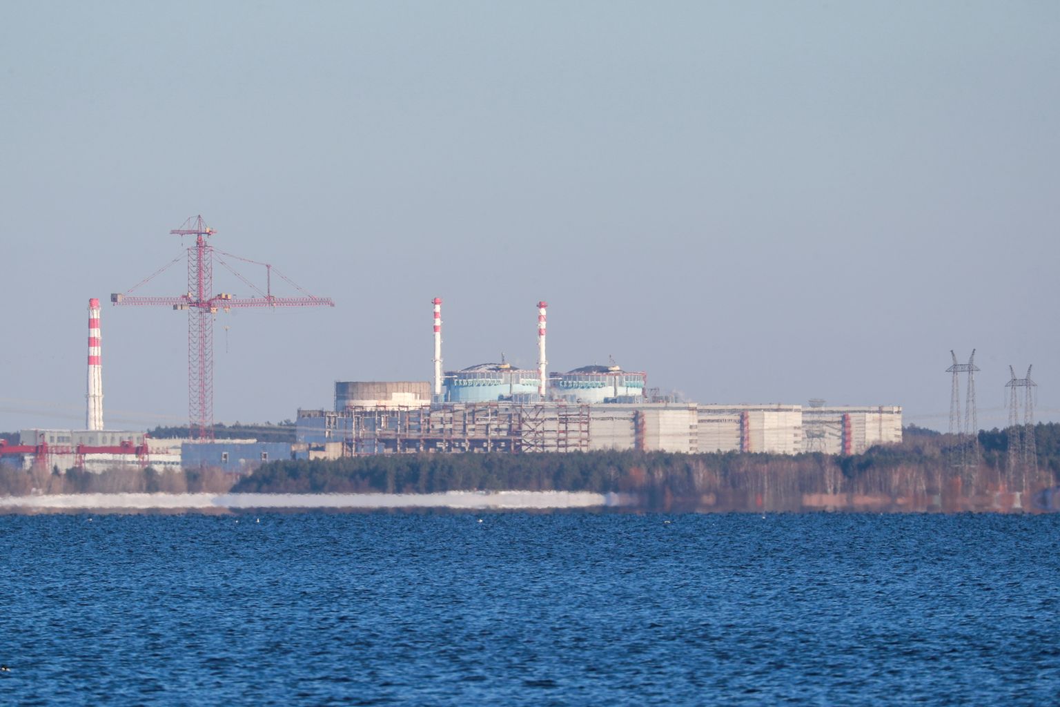 Hmelnõtskõi tuumajaam Ostrogi lähistel 16. veebruaril 2021.