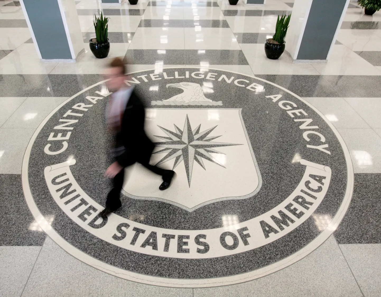 USA Luure Keskagentuuri (CIA) hoone fuajee Langleys.