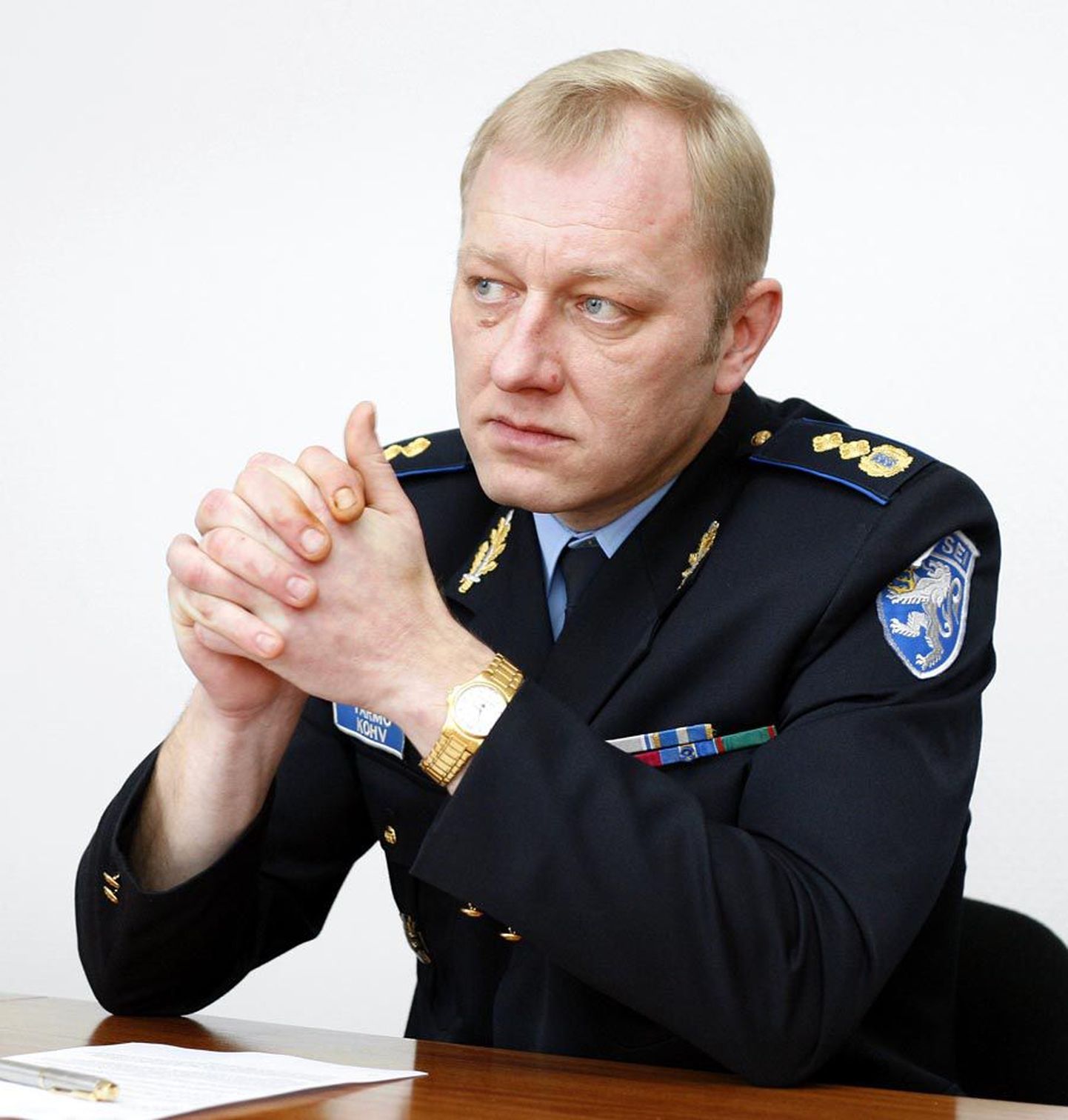 Lõuna prefekt Tarmo Kohv karistas Jõgeva politseijuhte, kes omavahel ja alluvatega läbi saada ei osanud.