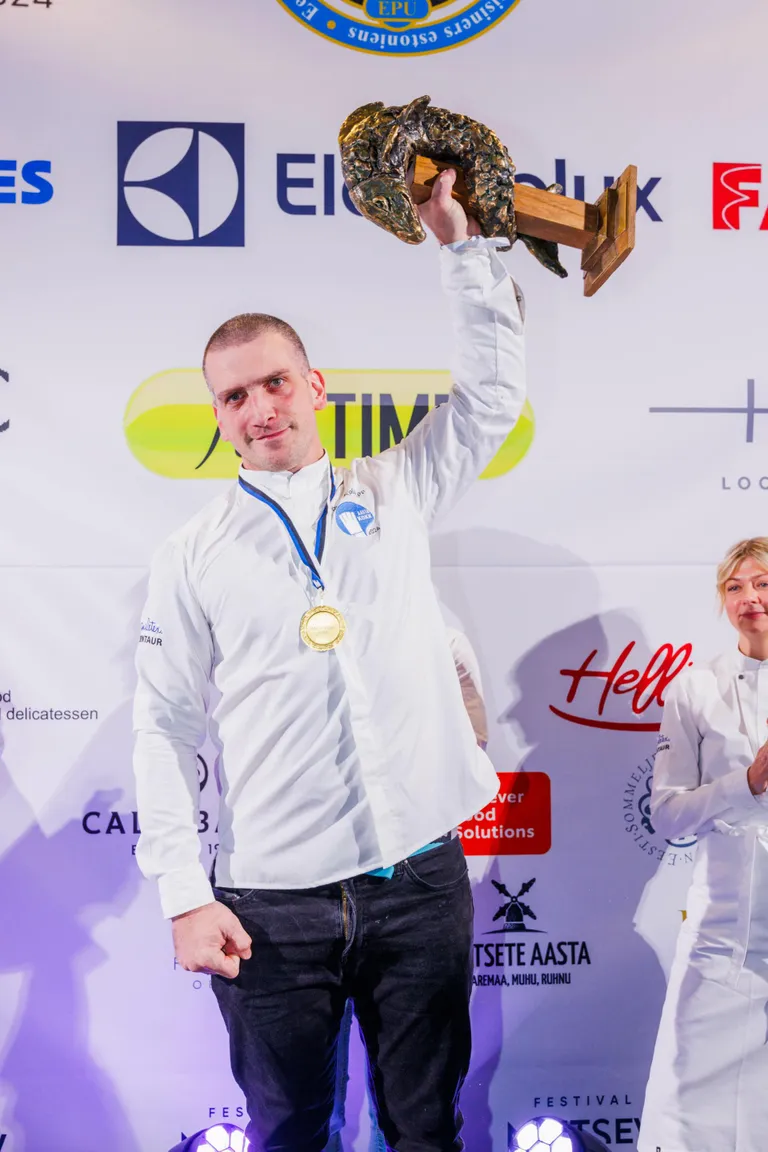 «Aasta kokk 2024» Jevgeni Kolikov restoranist Puri. FOTO: