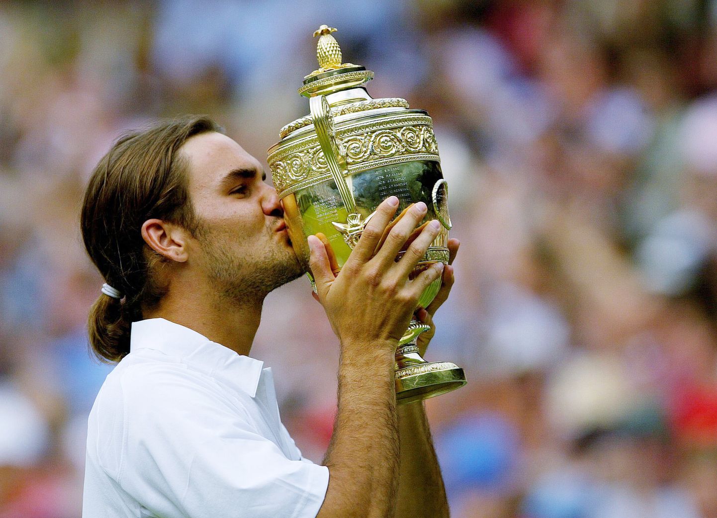 Šveitsi tennisist Roger Federer võitis esimest korda Wimbledoni turniiri juba 2003. aastal.