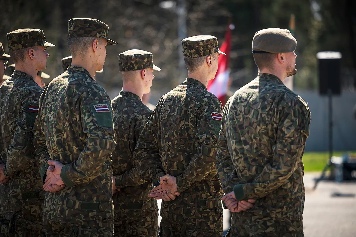 Латвийские военные