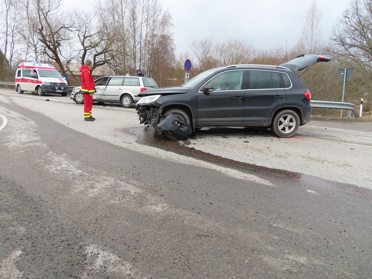 Pühapäeval juhtus Põlvas liiklusõnnetus.