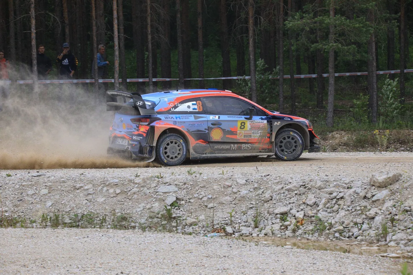 Ott Tänak – Martin Järveoja said lühikesel Viru rallil kõik, mis soovisid: nagu tellitult olid lisaks teedele vaheldusrikkad ilmaolud, nii et mehed said katsetada mitut seadistust.