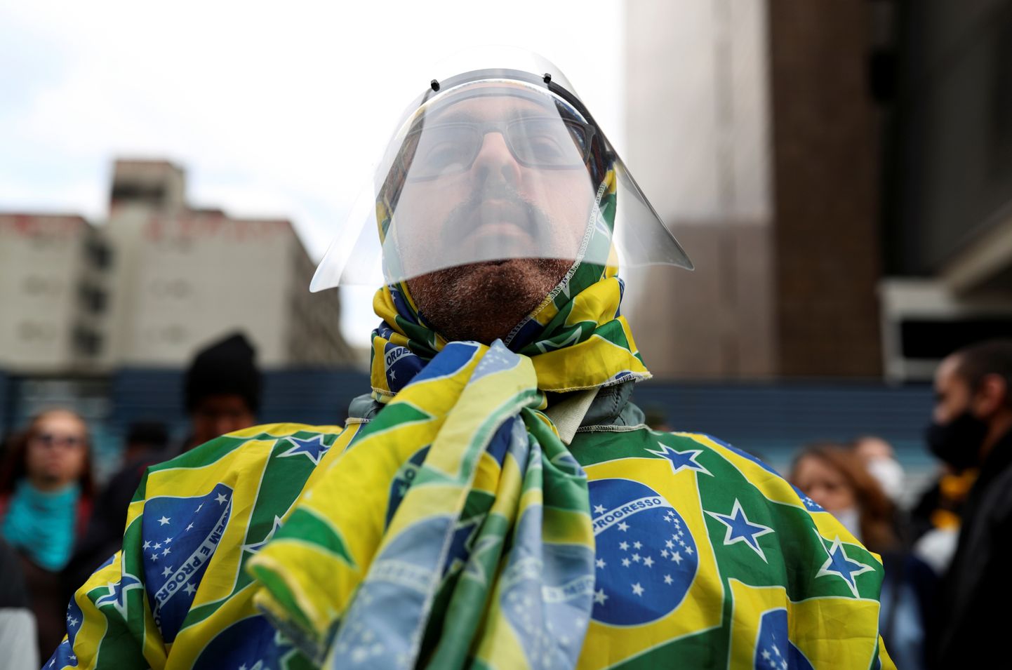 Protesti pret ierobežojumiem, Brazīlija.