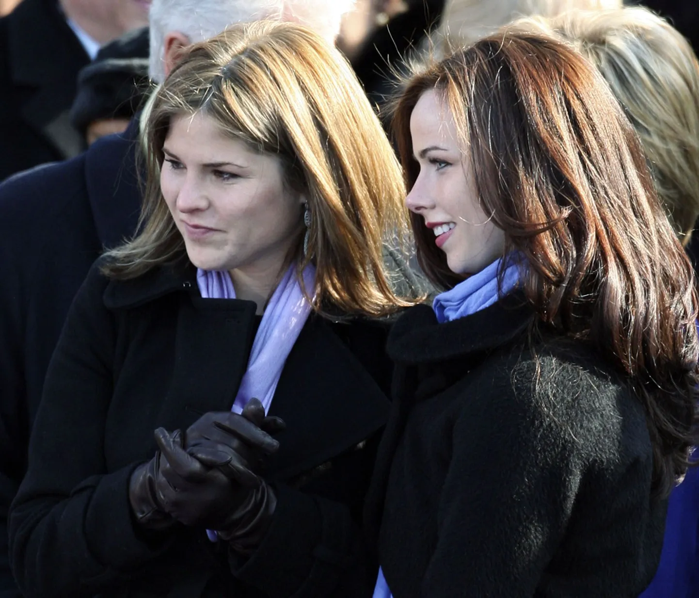 Jenna Bush Hager (vasakul) ja Barbara Bush