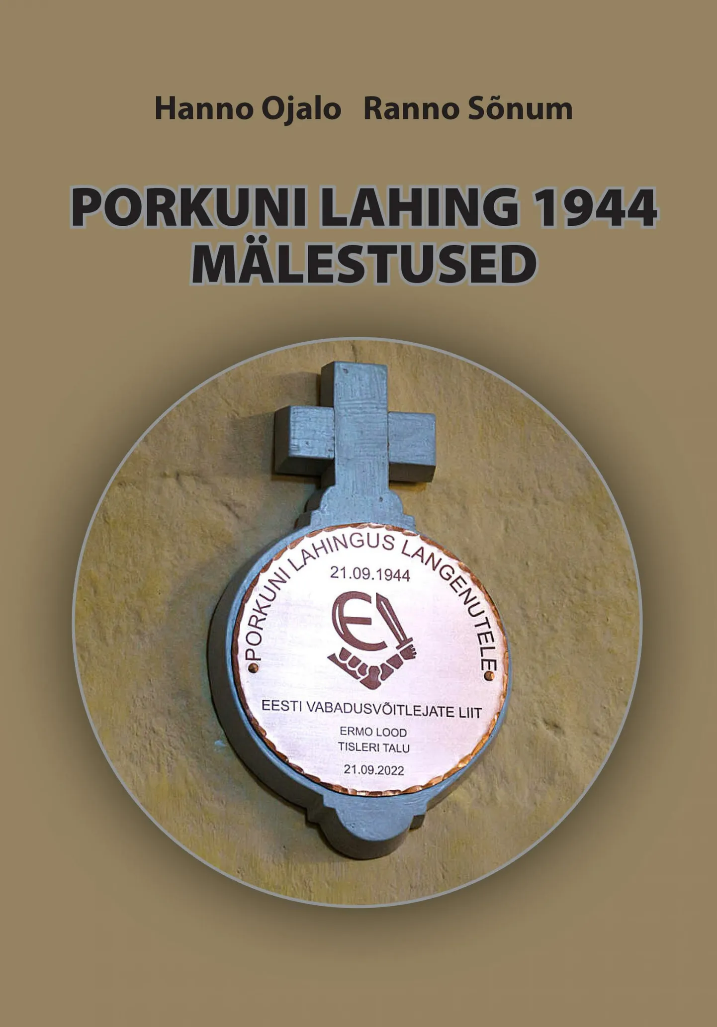 Raamatu "Porkuni lahing 1944. Mälestused" esikaas.