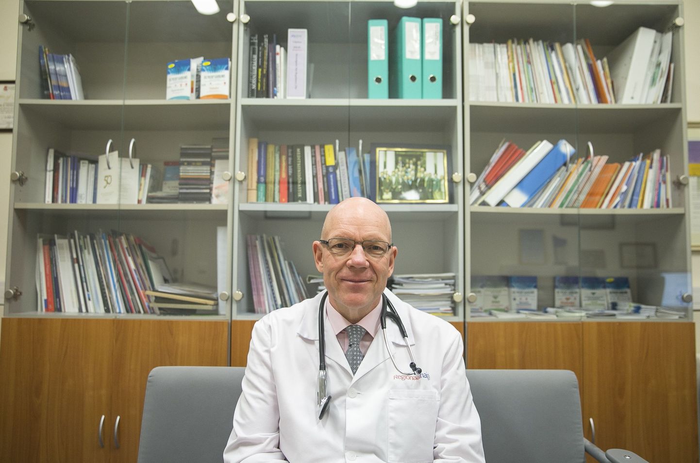 Põhja-Eesti Regionaalhaigla kardioloogiakeskuse teadusjuht, kardiovaskulaarse meditsiini professor Margus Viigimaa.