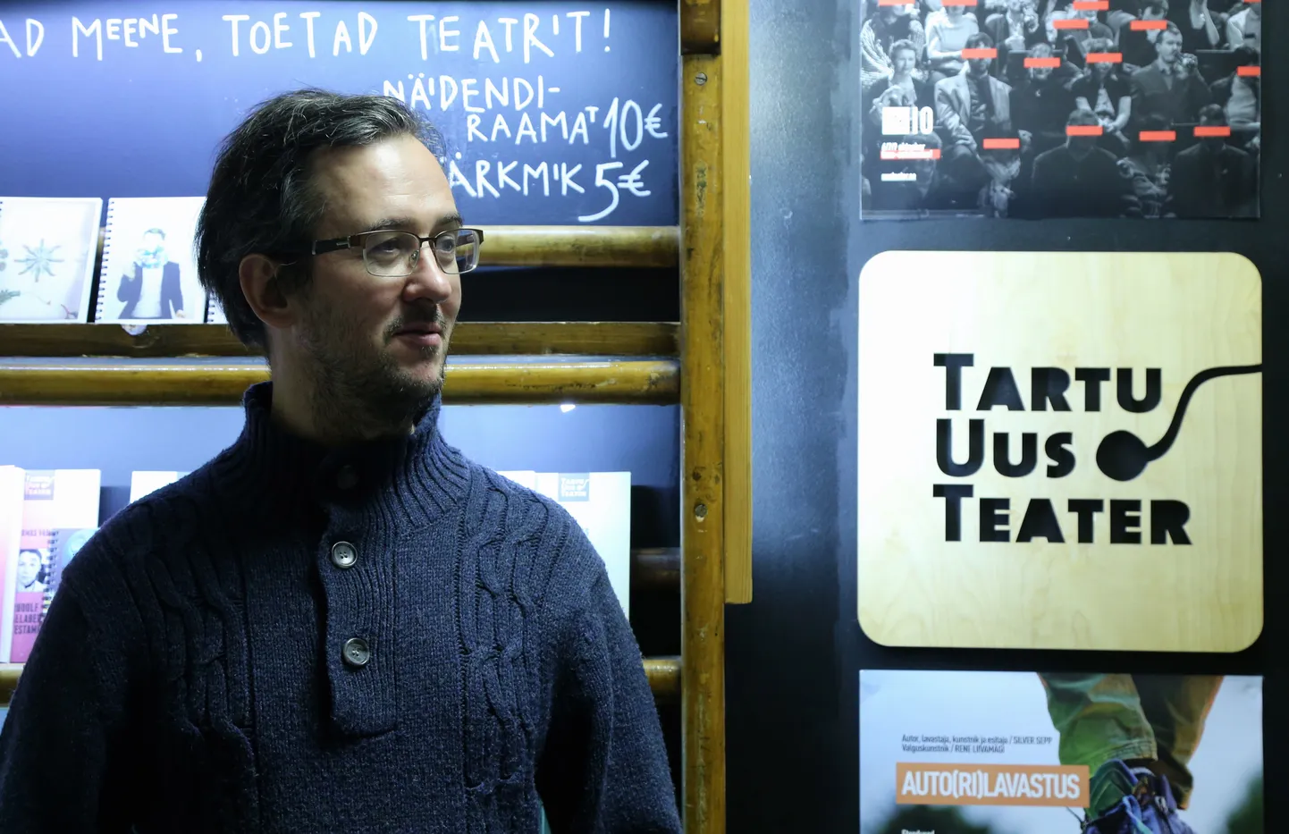 Tartu Uue Tearti loominguline juht Ivar Põllu.