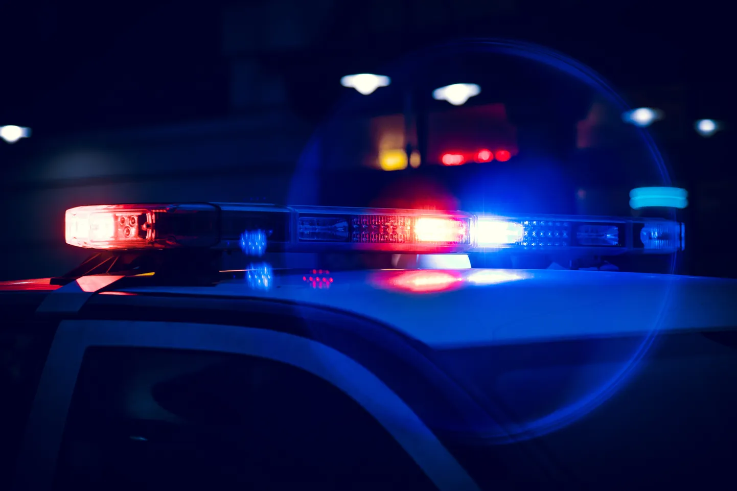Policijas bākugunis, ilustratīvs attēls