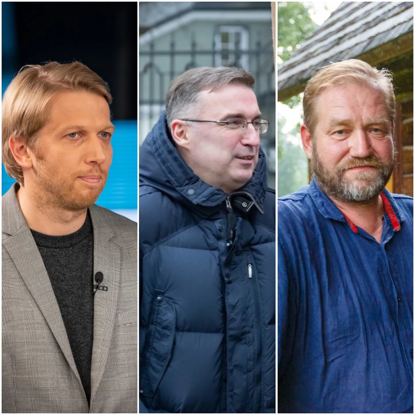 Jaanus Karilaid, Andres Sutt ja Ivari Padar.