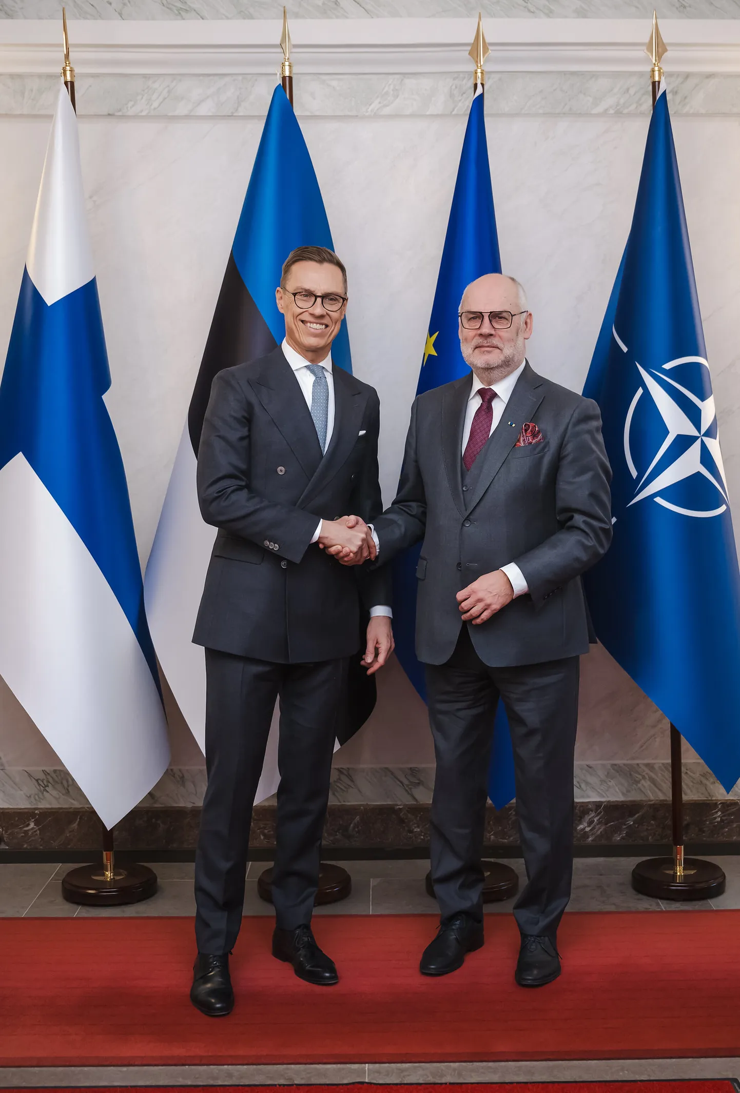 President Alar Karis kohtus Soome presidendi Alexander Stubbiga.