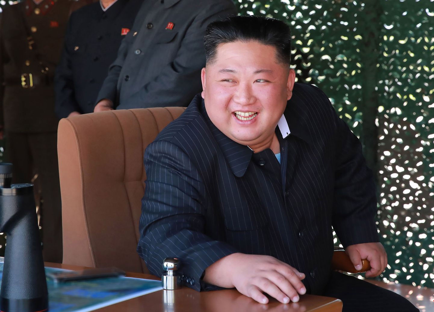Kim Jong-un möödunud aastal tehtud fotol.