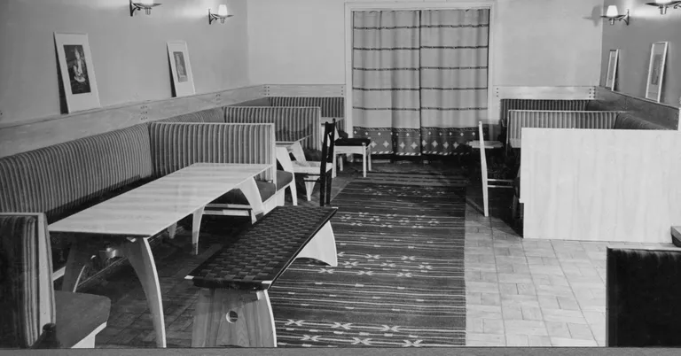 Kuku klubi interjöör, 1957.