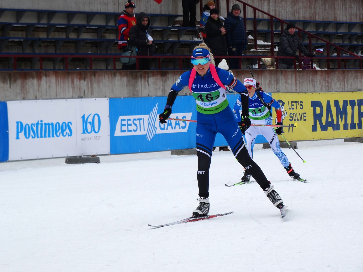 Kolmapäeval Eesti teateneliku koosseisus teisena startinud Grete Gaim tegi igati tubli võistluse. Nelik, millesse kuulusid veel Kristel Viigipuu, Johan Talihärm ja Robert Heldna, lõpetas paaristeatesõidu 15. kohal.