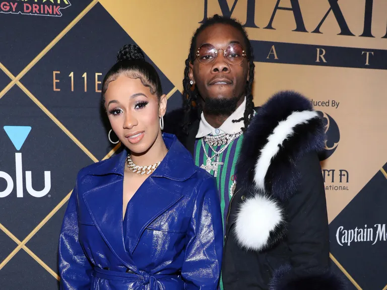 USA räpparite abielupaar Cardi B ja Offset 2018.
