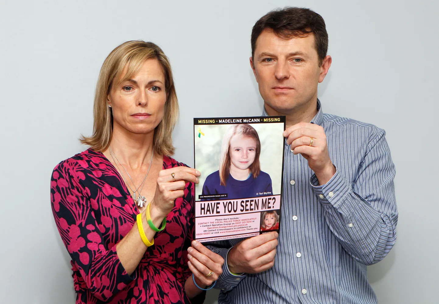 Madeleine McCanni vanemad Kate ja Gerry McCann. Täna möödub Maddie kadumisest 16 aastat