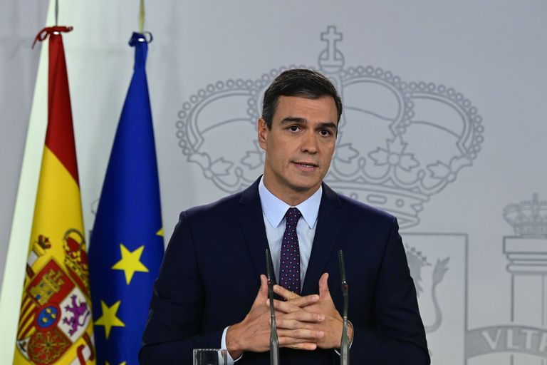Hispaania peaminister Pedro Sánchez.
