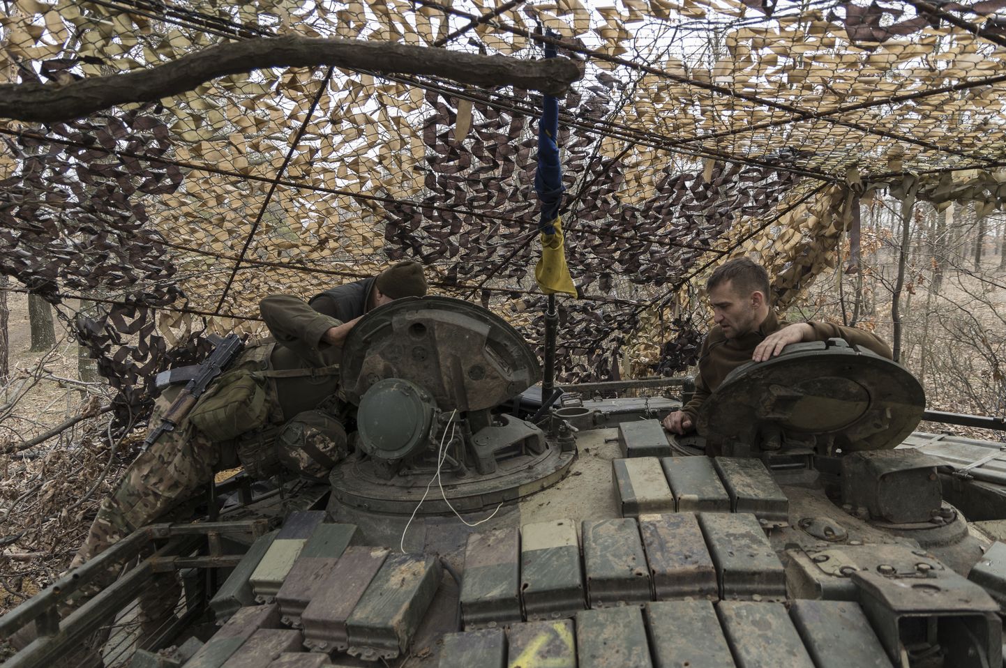 Ukraina sõjaväelased Donetski oblastis.