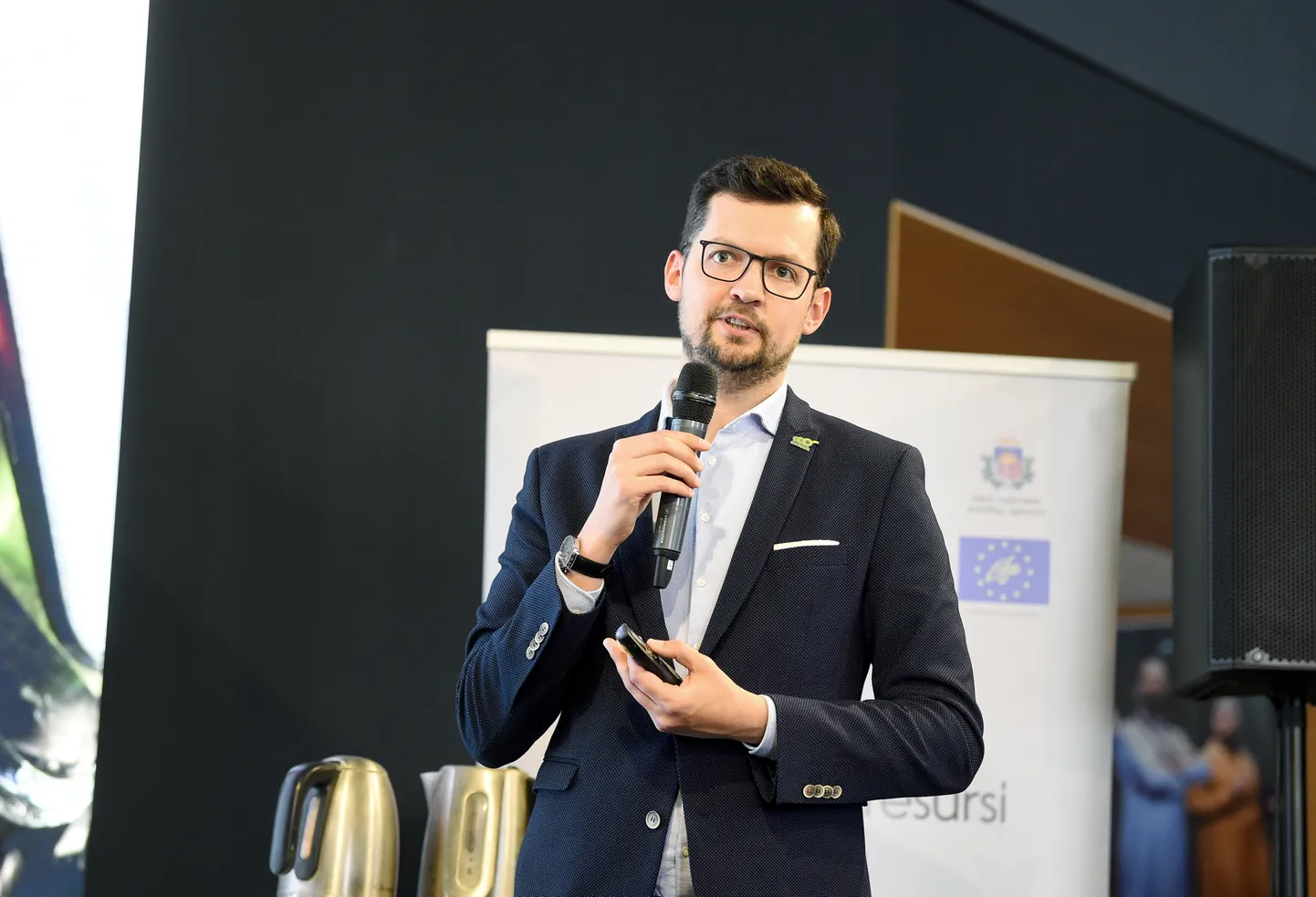 "Eco Baltia vide" valdes priekšsēdētājs Jānis Aizbalts