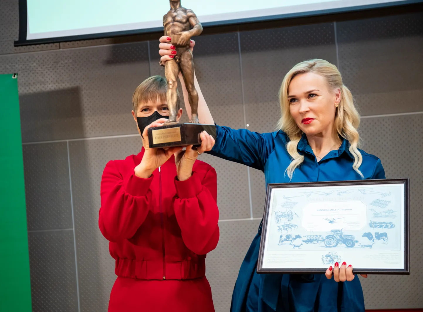 Riigikogu konverentsisaalis kuulutati välja Aasta Põllumees 2020.