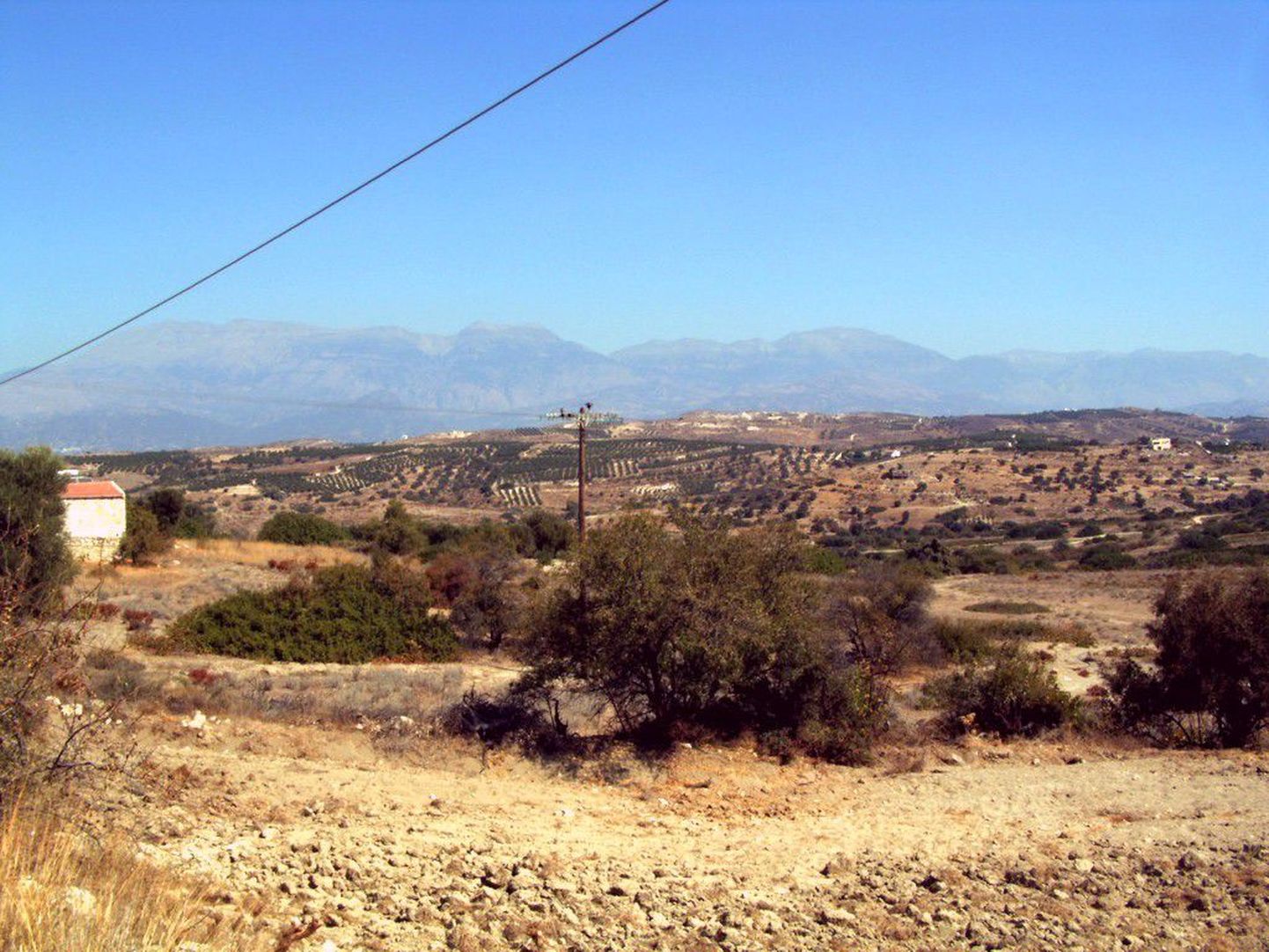 Пейзаж острова Крит.