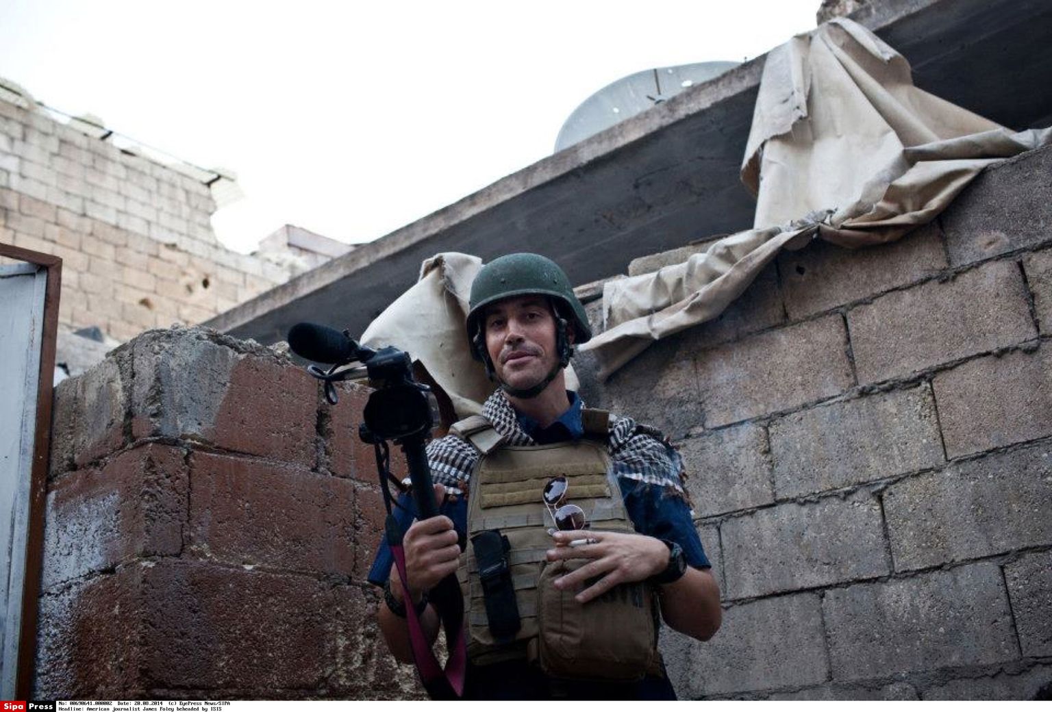 Ameerika ajakirjanik James Foley, kes rööviti ja tapeti ISISe terroristide poolt.