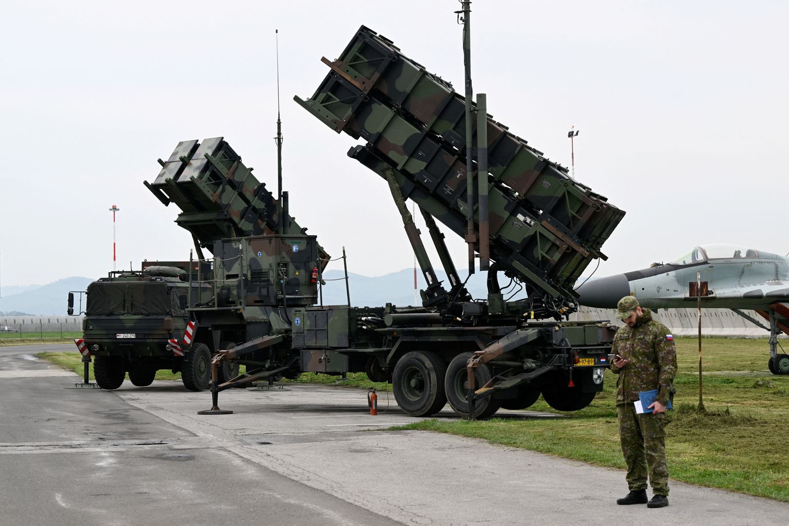 Õhutõrjesüsteemid Patriot Slovakkias.