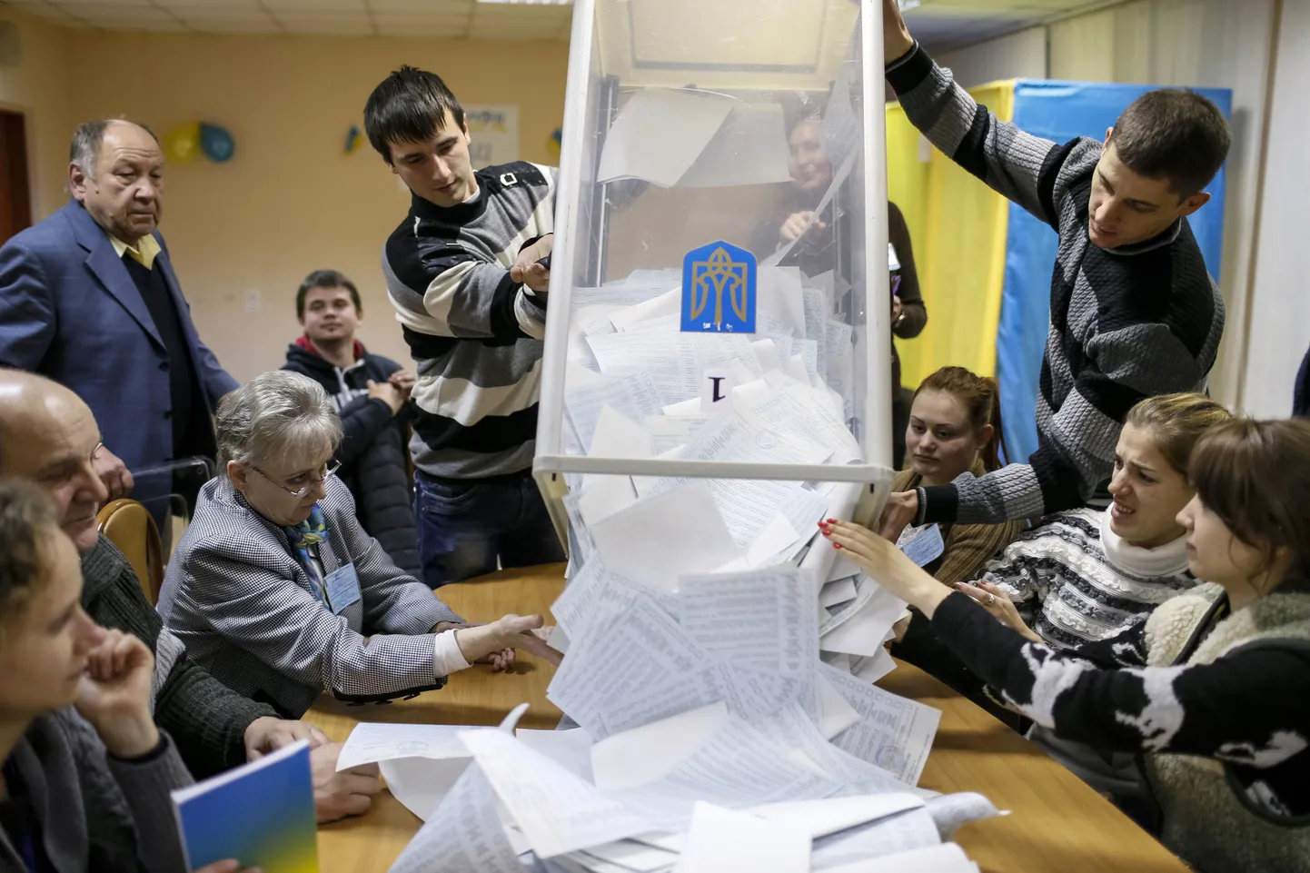 На Украине подводят итоги выборов в Раду.