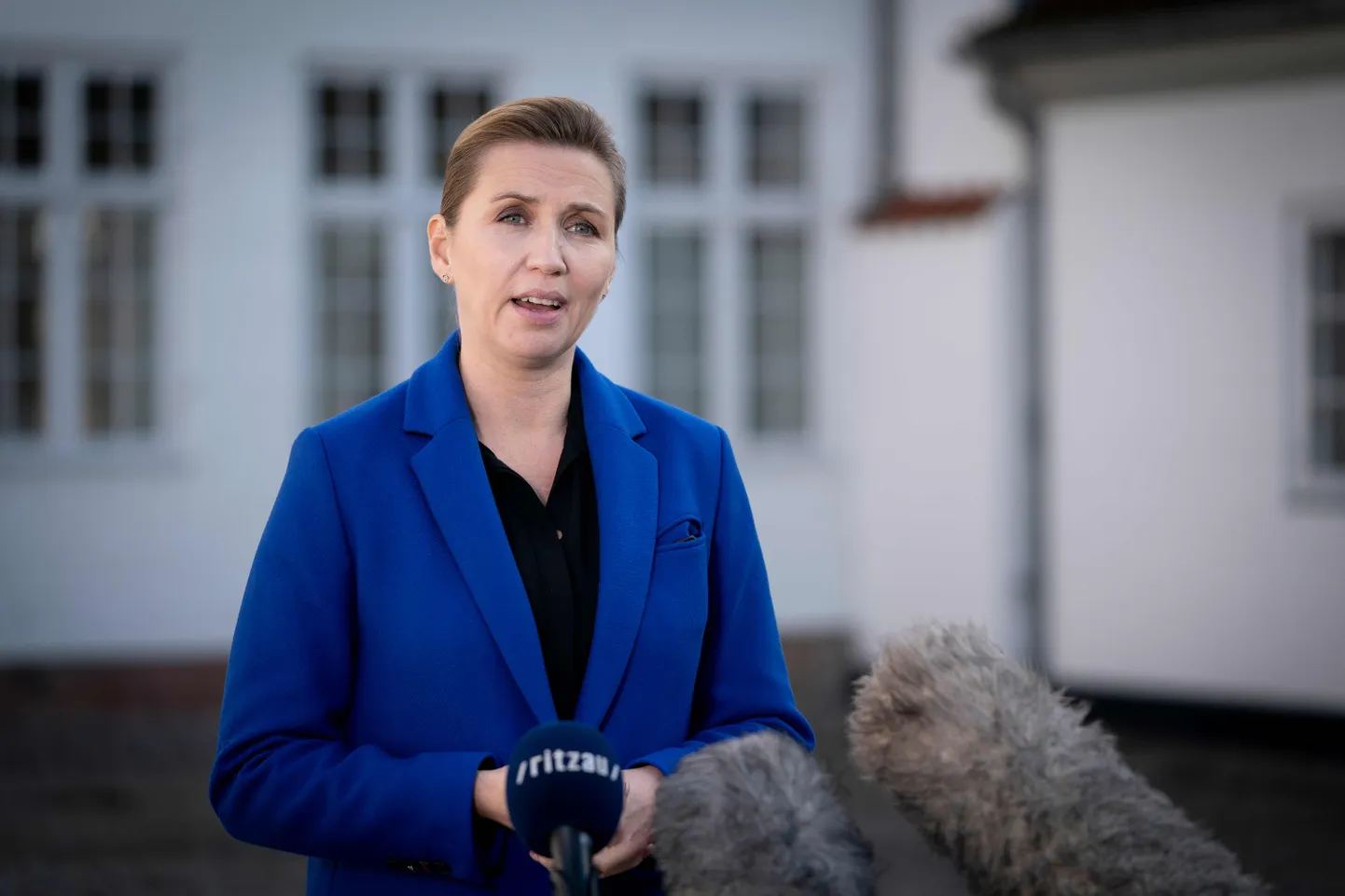 Taani peaminister Mette Frederiksen.