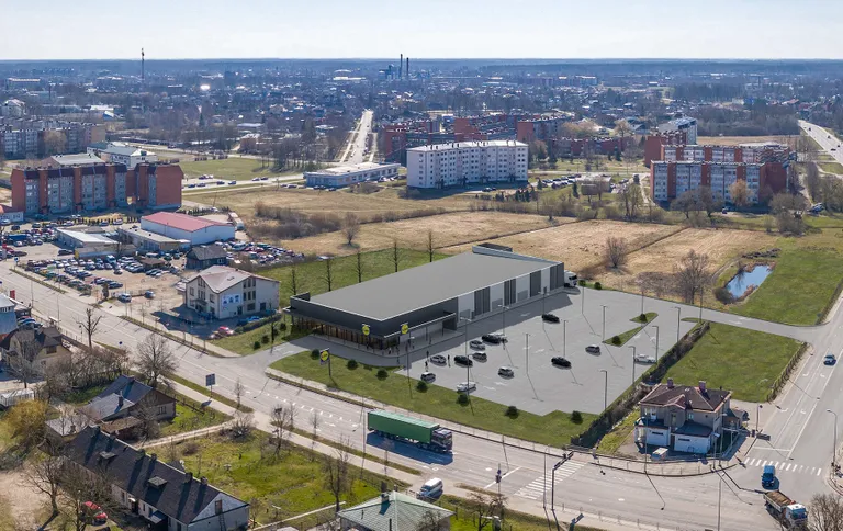 Так будет выглядеть новый Lidl в Елгаве