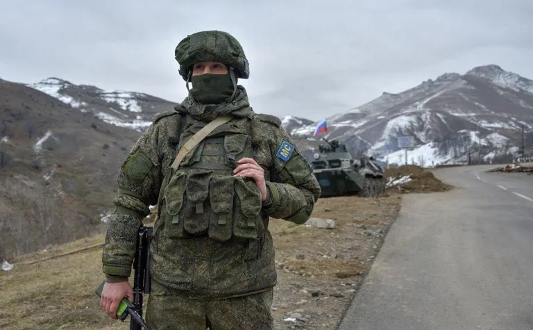 После победы Азербайджана в войне 2020 года часть Карабаха была передана под ответственность российских миротворцев