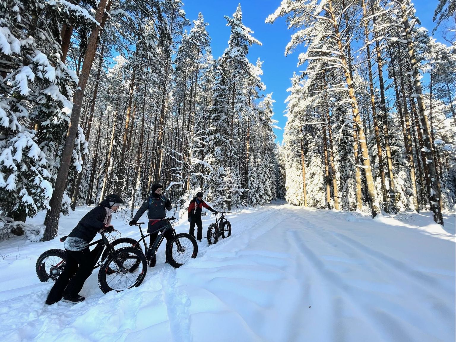 Rattaspordihuviline ei pea talvel lumevabast asfaltteest unistama, vaid saab sõitma minna fatbike’iga.
