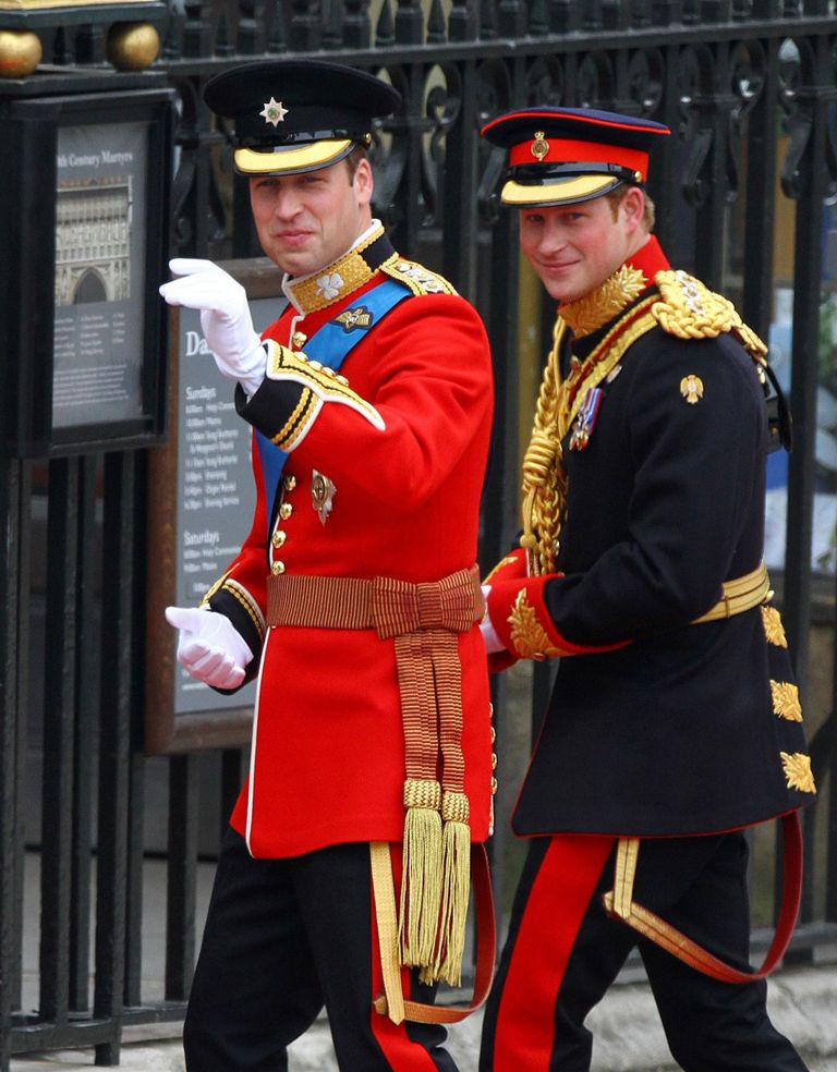Prints William ja prints Harry (paremal)
