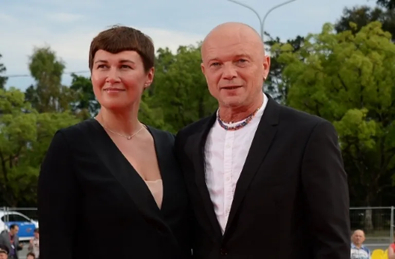 С продюсером Натальей Мокрицкой на фестивале "Кинотавр"
