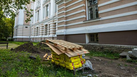 Tallinn schools not all ready for academic year start amid construction