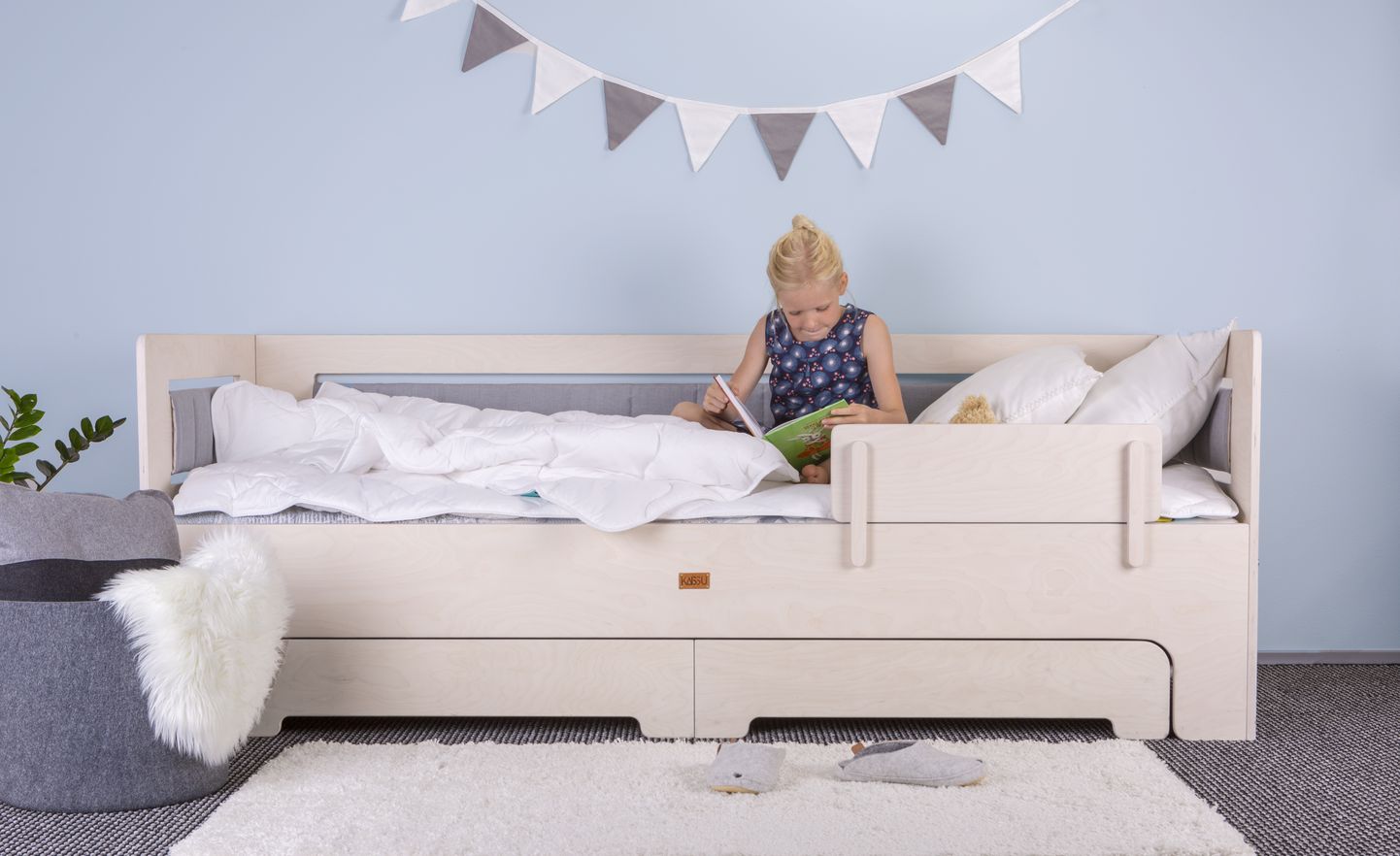 Lapse voodi peaks olema lapsele igakülgselt ohutult valmistatud ning võiks olla juba varakult täismõõdus, siis pole vaja seda vahetama hakata.