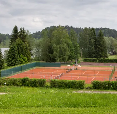 Kääriku spordikeskuse tenniseväljakud. / Arvo Meeks / Valgamaalane