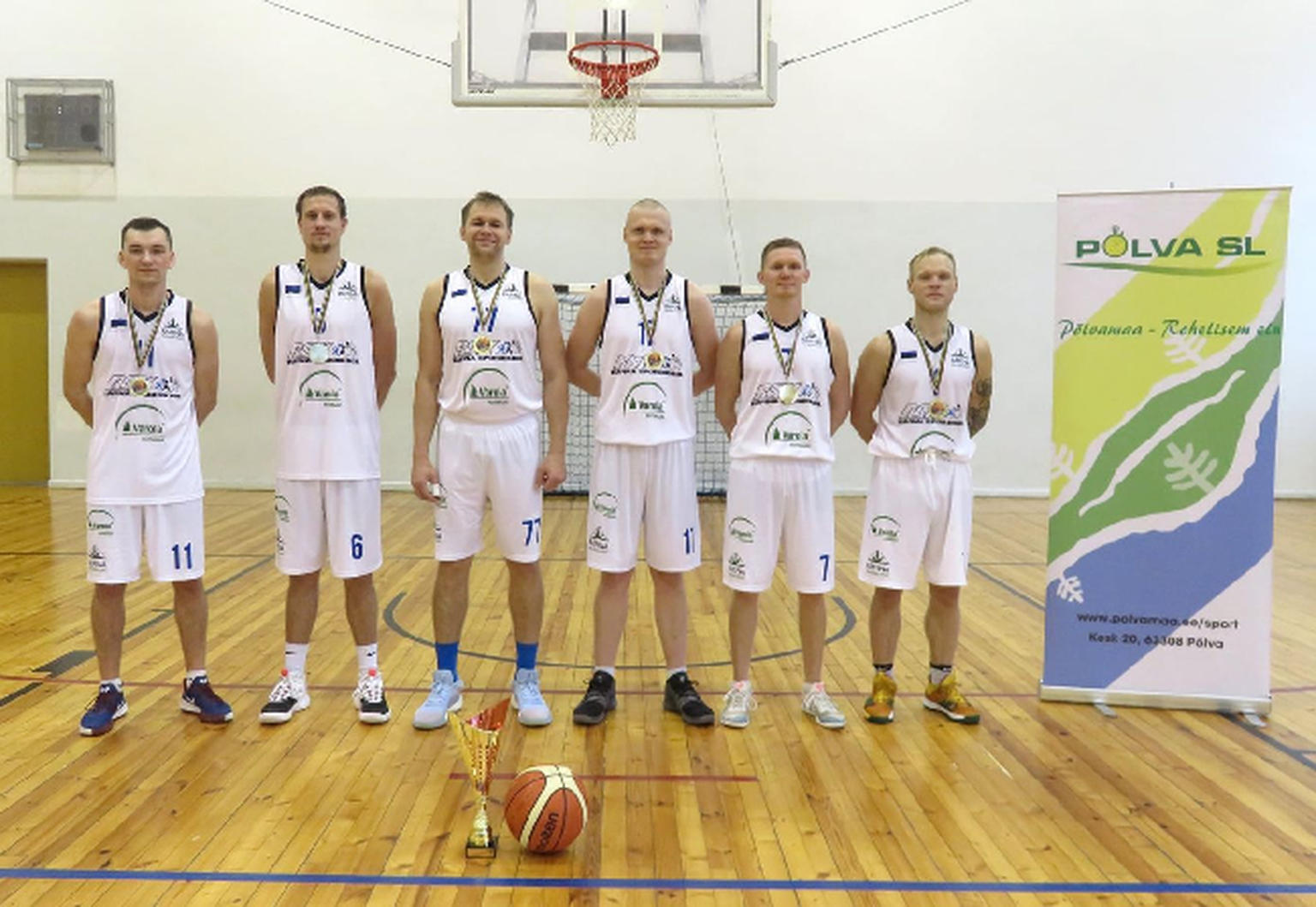 Põlvamaa korvpalli karikavõitjaks tuli Räpina spordikooli meeskond.