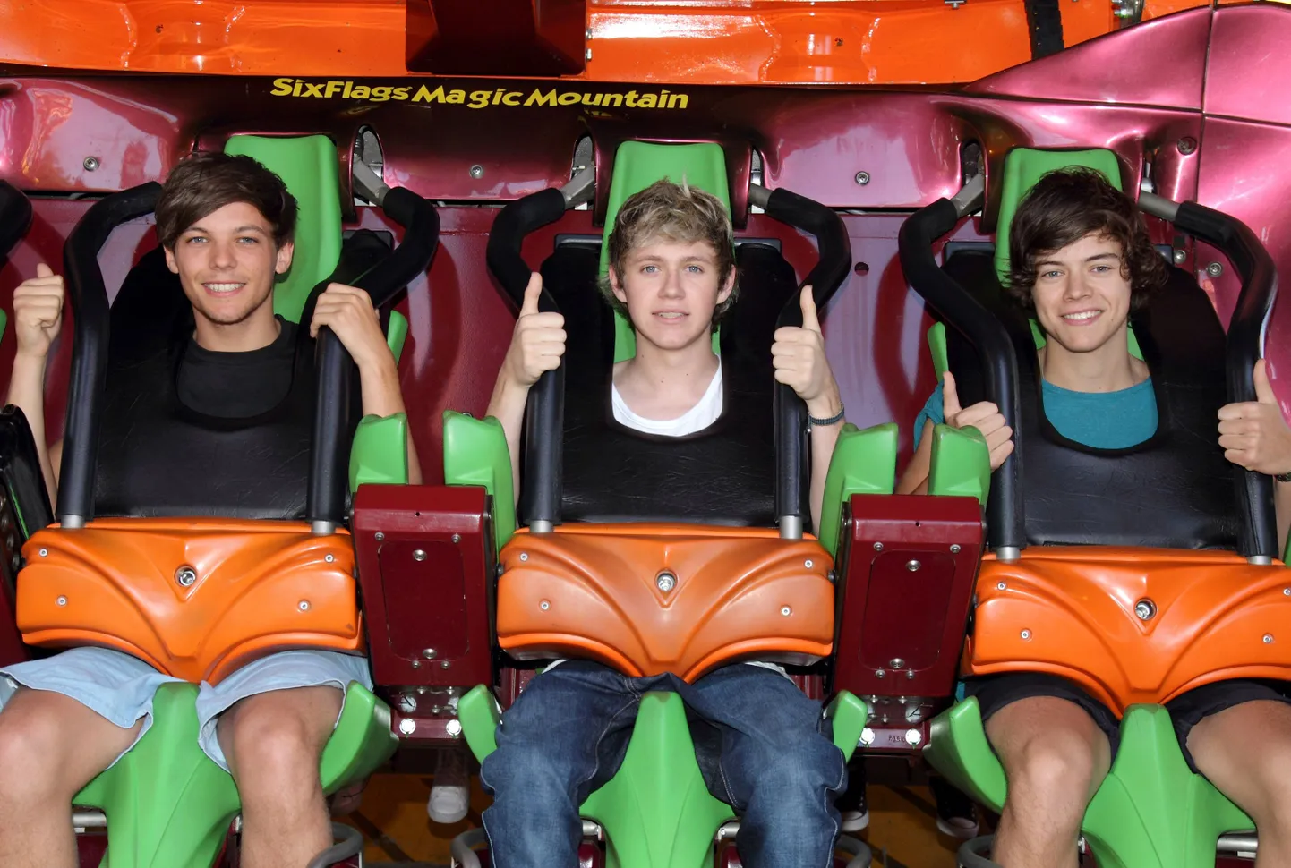 One Directioni liikmed Louis Tomlinson, Niall Horan ja Harry Styles