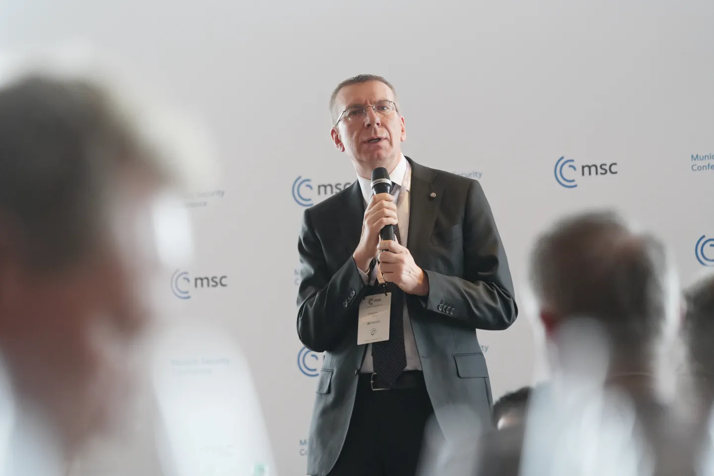 Valsts prezidents Edgars Rinkēvičs Minhenes drošības konferencē