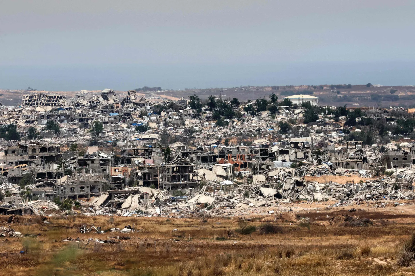 Hävinud majad Gaza sektoris. 17. mai 2025.